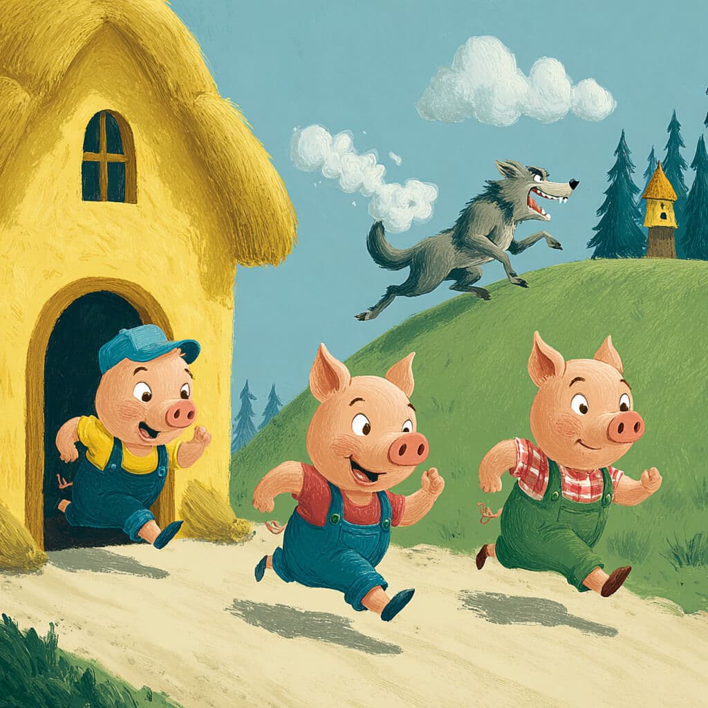 3 Little Pigs Bedtime Story