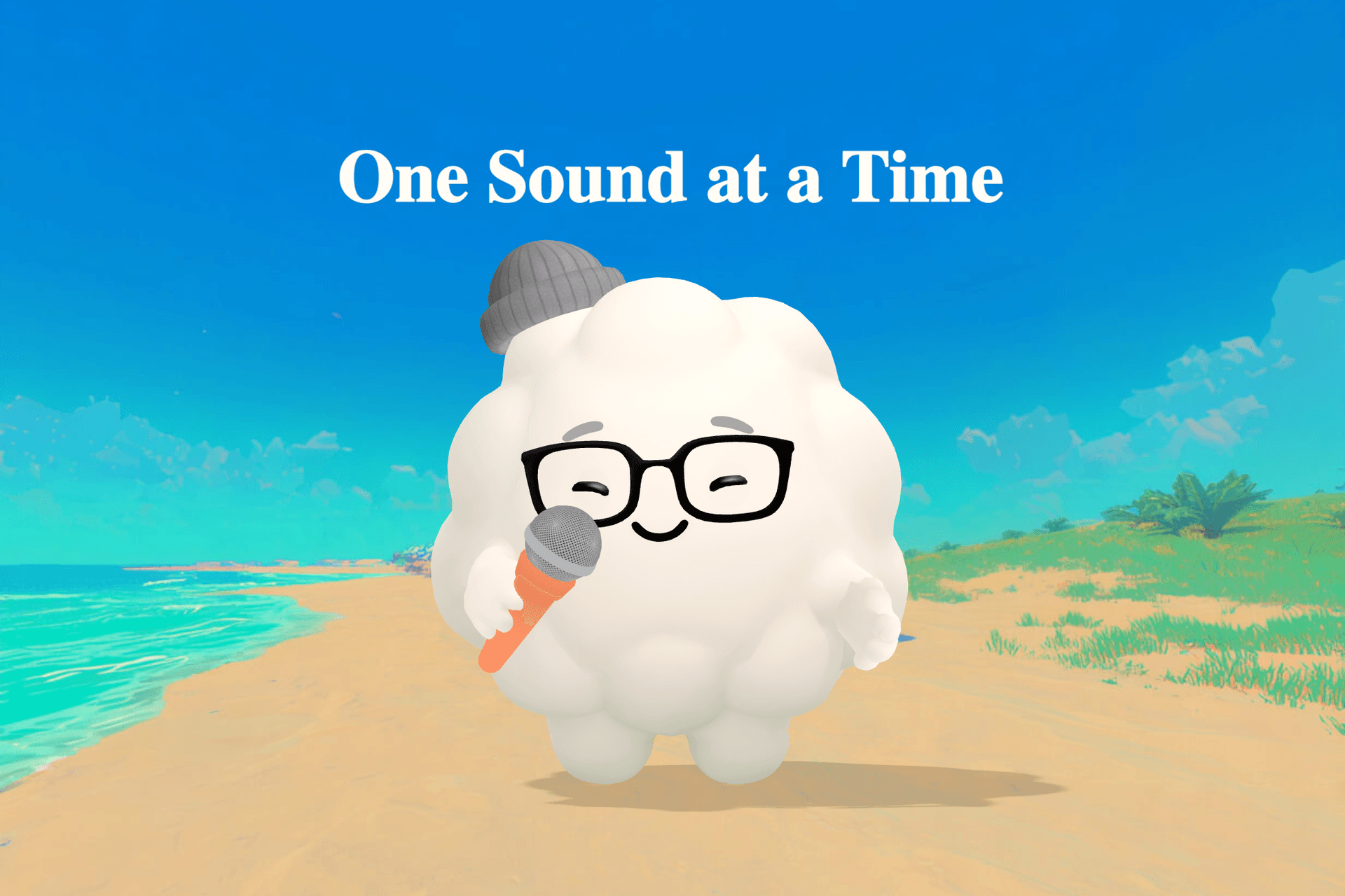 A young rabbit named Clover rests peacefully in an underground burrow with curving roots overhead while soft moonlight filters in.