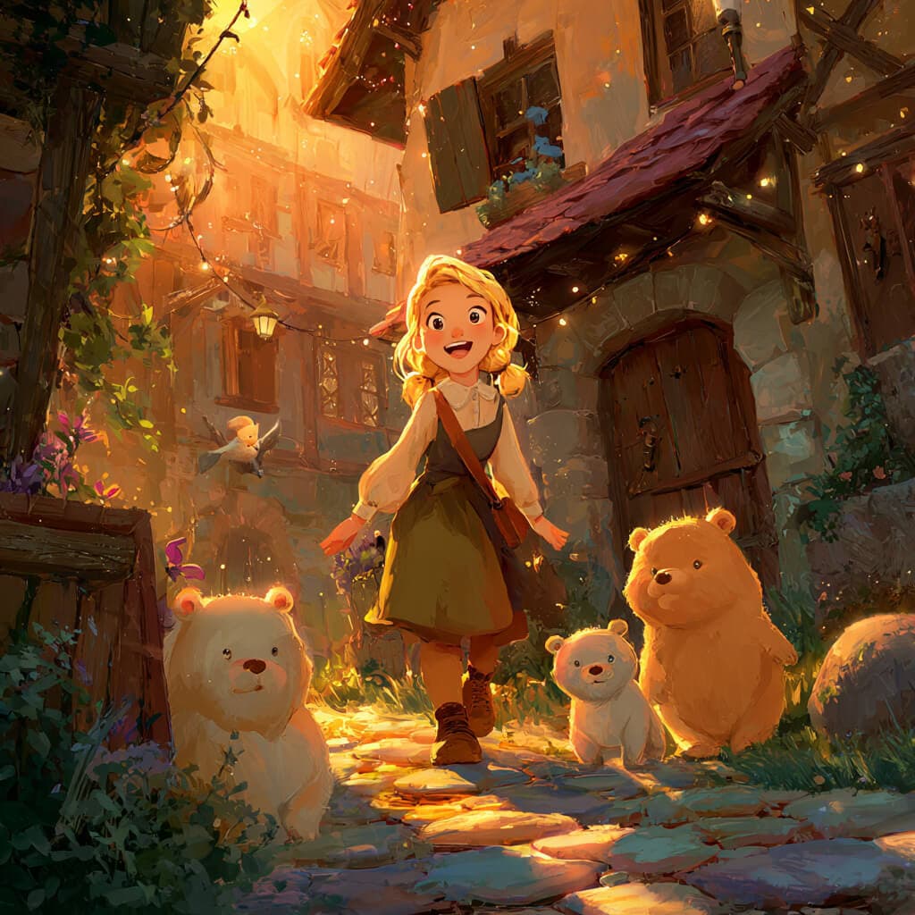 Goldilocks and the Three Bears Bedtime Story