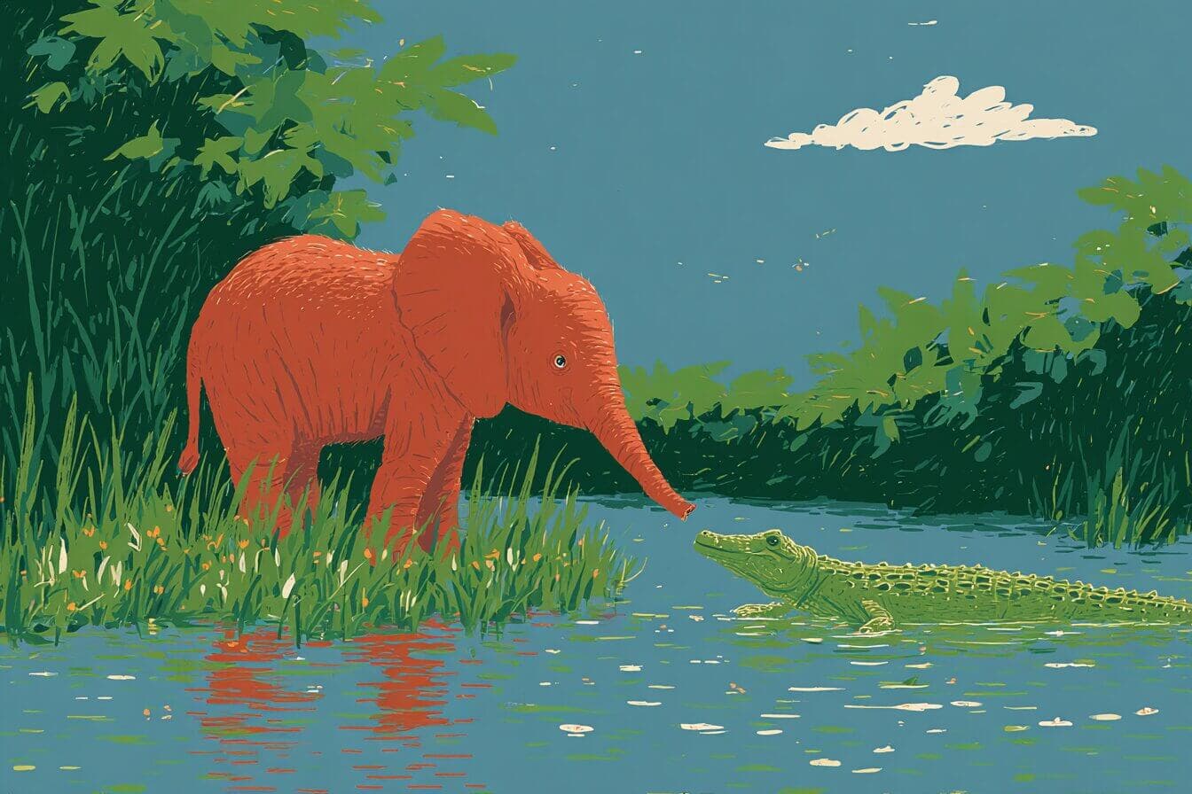 How The Elephant Got His Trunk Bedtime Story