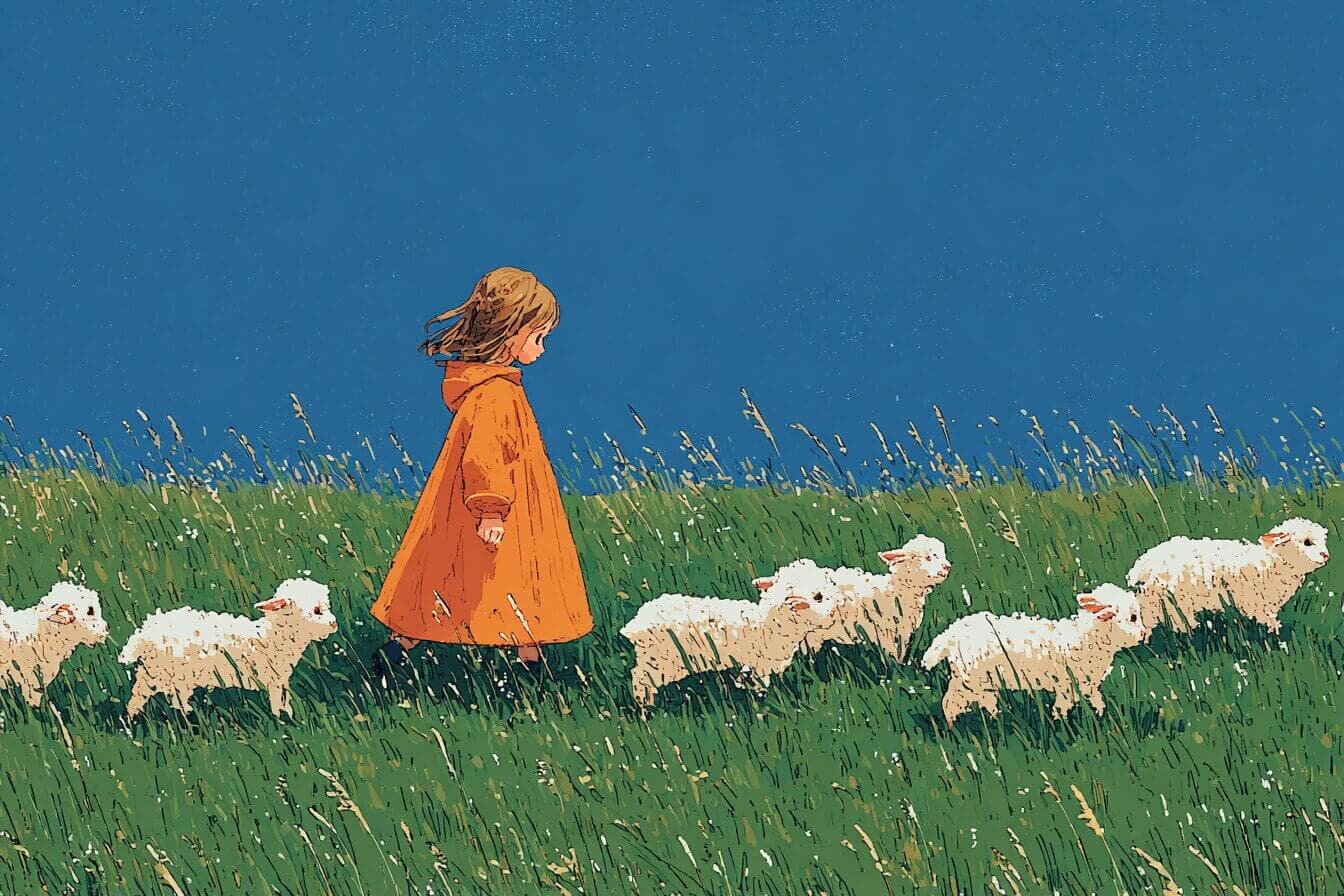 Little Bo Peep Bedtime Story