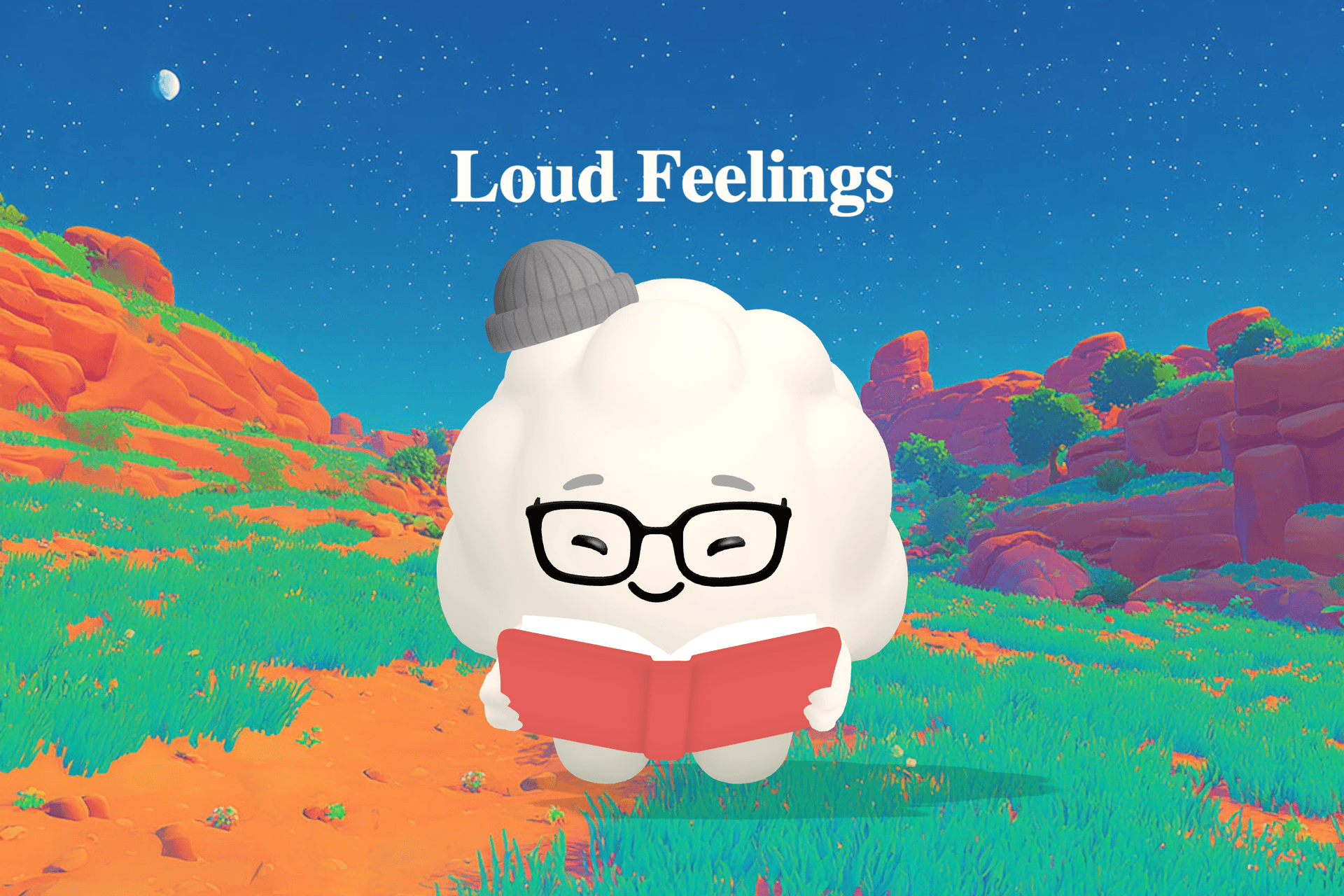 A young boy and his little sister sit together on the edge of a bed in a softly lit room, sharing a quiet moment before sleep.