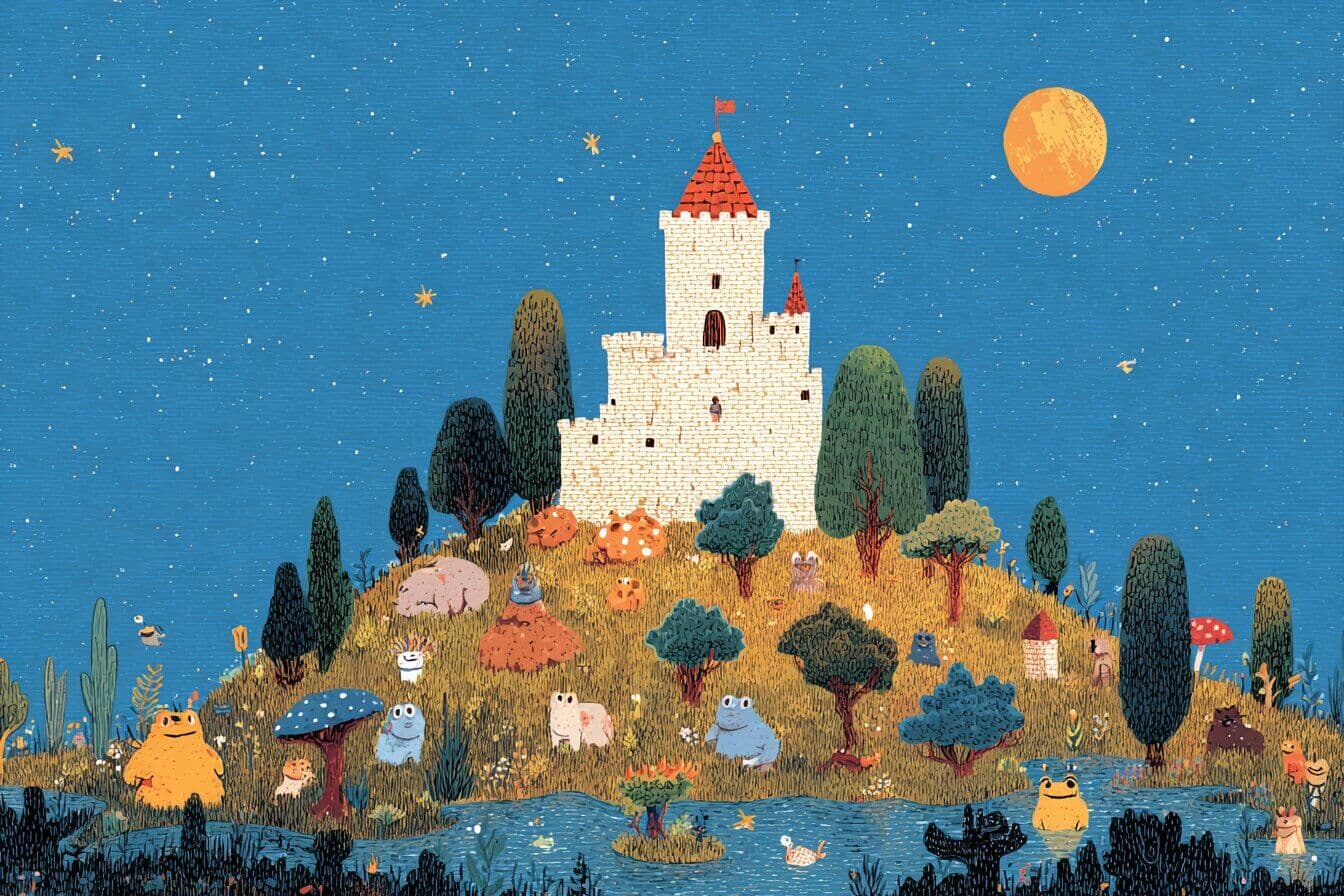 The Blue Fairy Book Bedtime Story