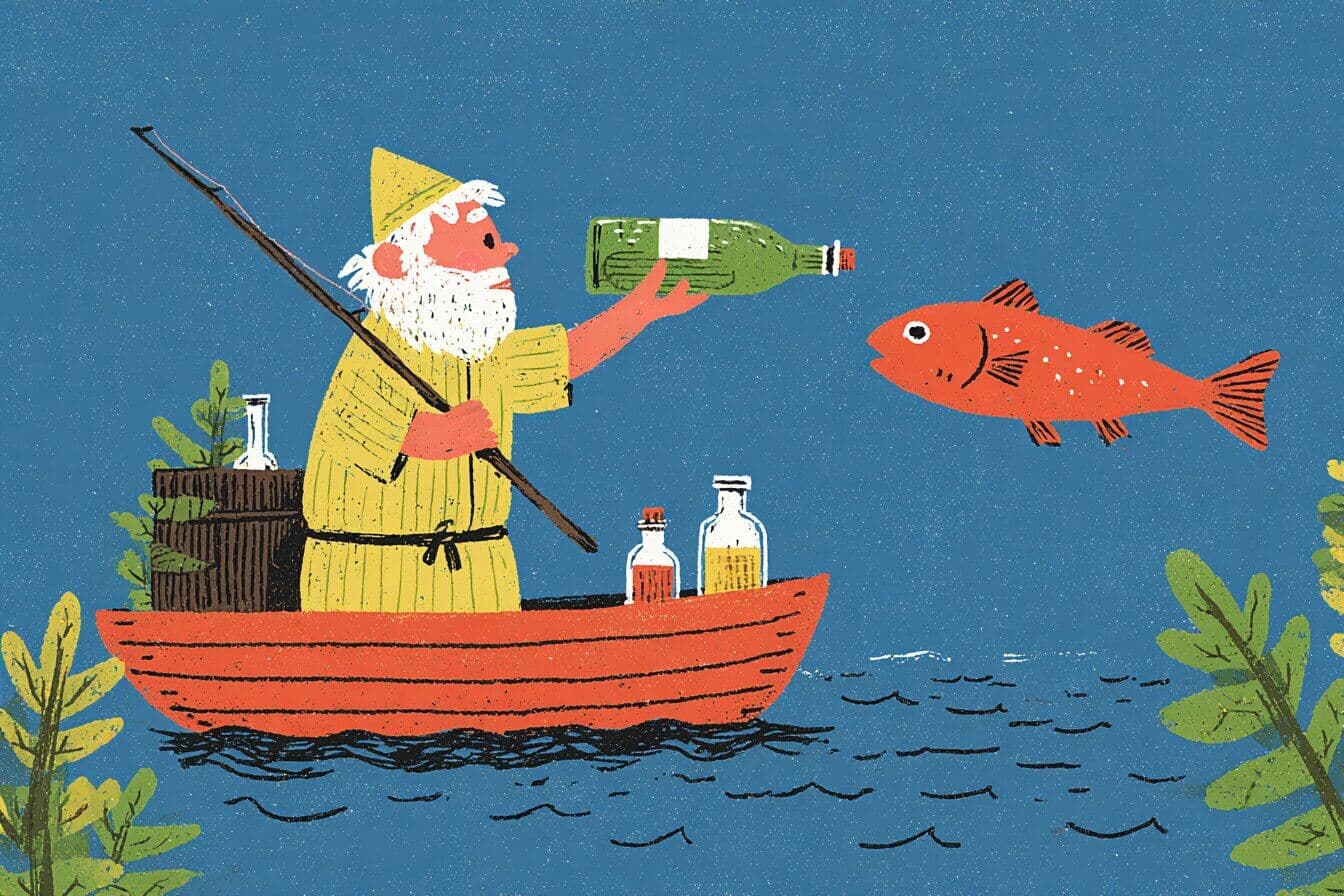 The Fisherman And The Genie Bedtime Story