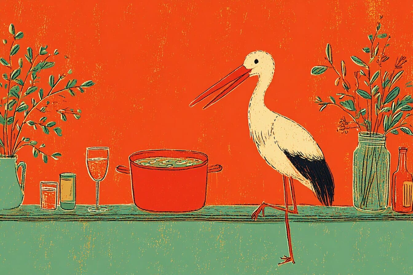 The Fox And The Stork Bedtime Story