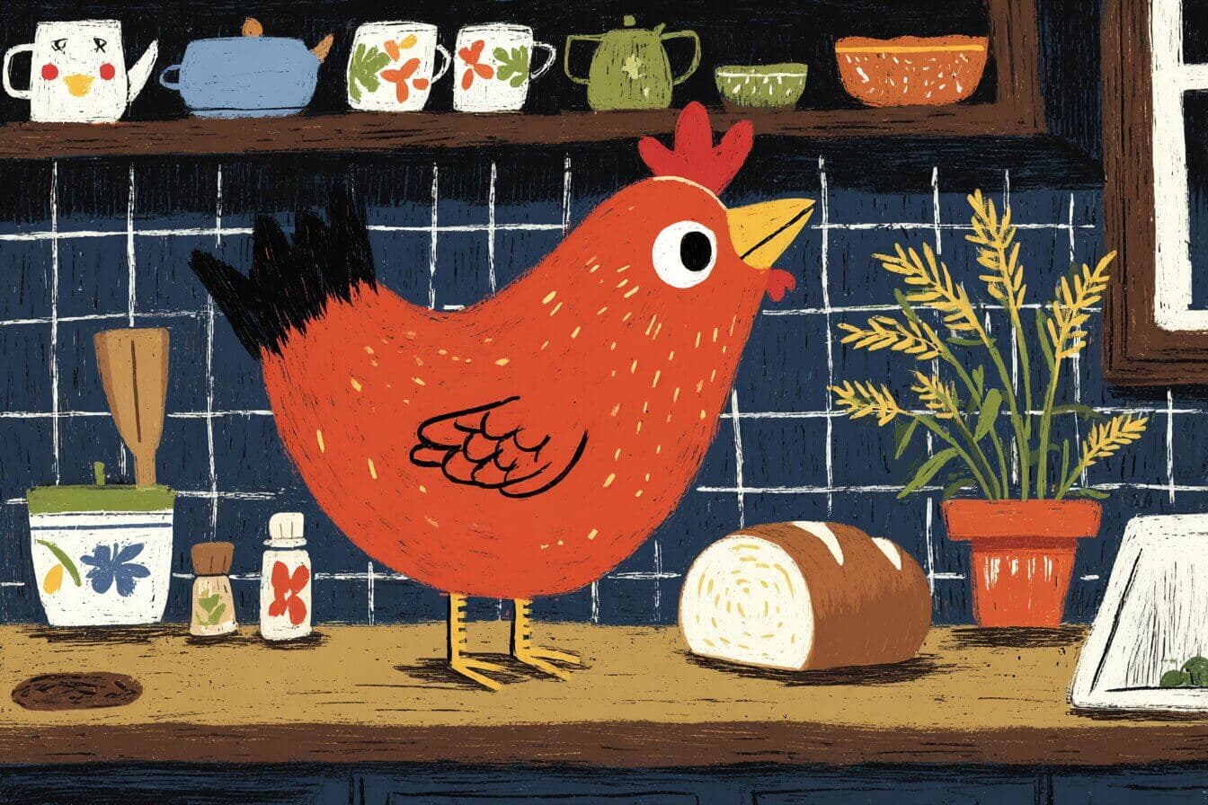 The Little Red Hen Bedtime Story