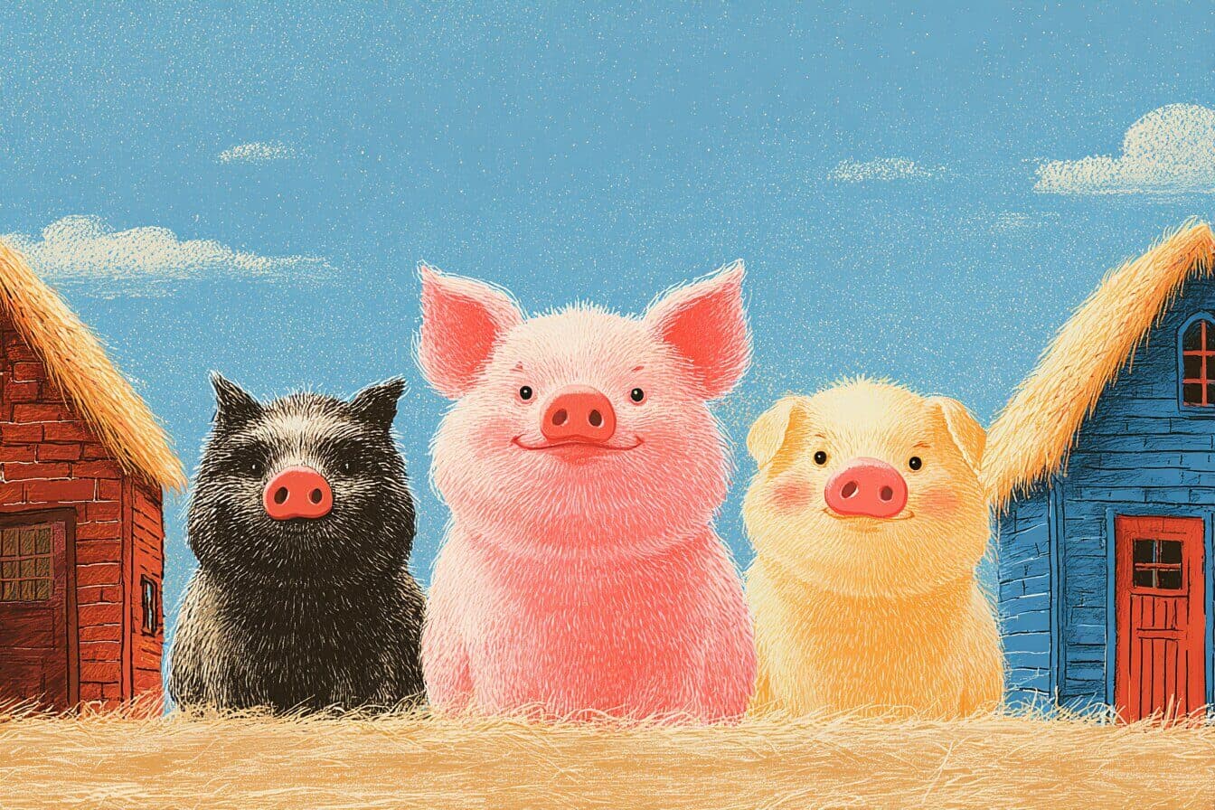 The Three Little Pigs Bedtime Story