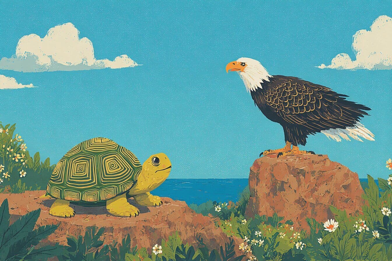 The Tortoise And The Eagle Bedtime Story