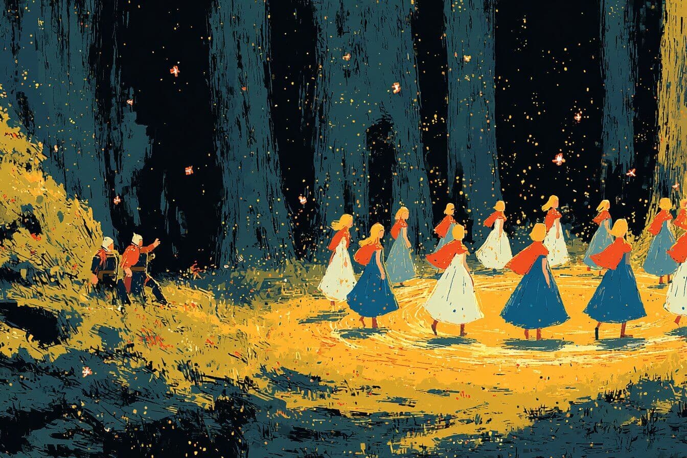 The Twelve Dancing Princesses Bedtime Story